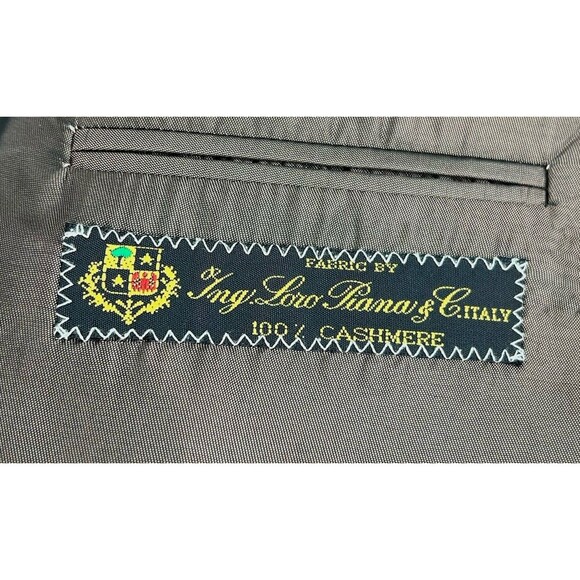 John W Nordstrom x Loro Piana Mens Pure Cashmere 50R Sport Coat Blazer 2 Button - Picture 11 of 12